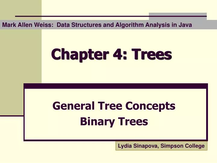 chapter 4 trees n.