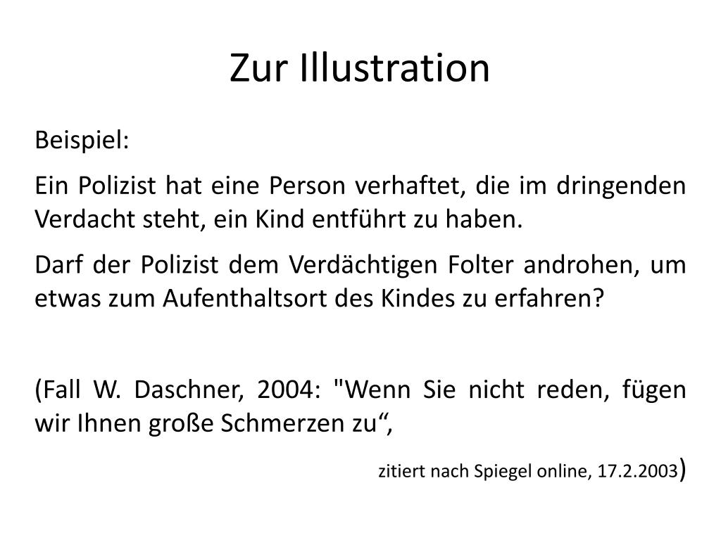 Kategorischer Imperativ Beispiel