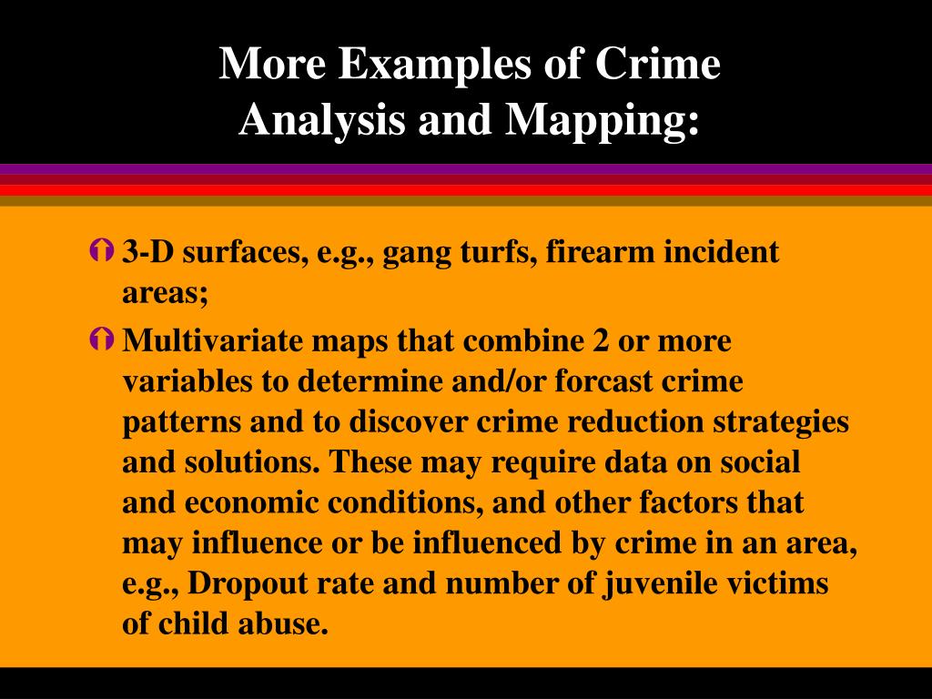 research paper on crime mapping