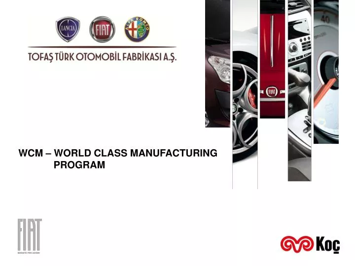 Ppt Wcm World Class Manufacturing Program Powerpoint Presentation Id 1132894