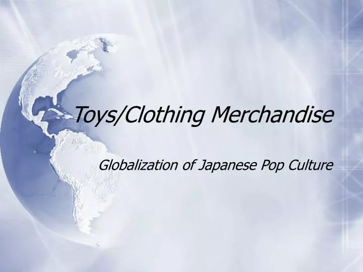 toys clothing merchandise n.