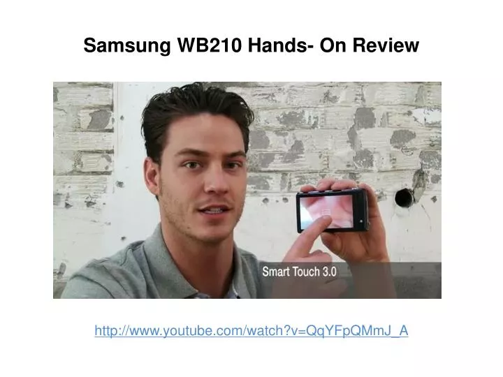 samsung wb210 hands on review n.