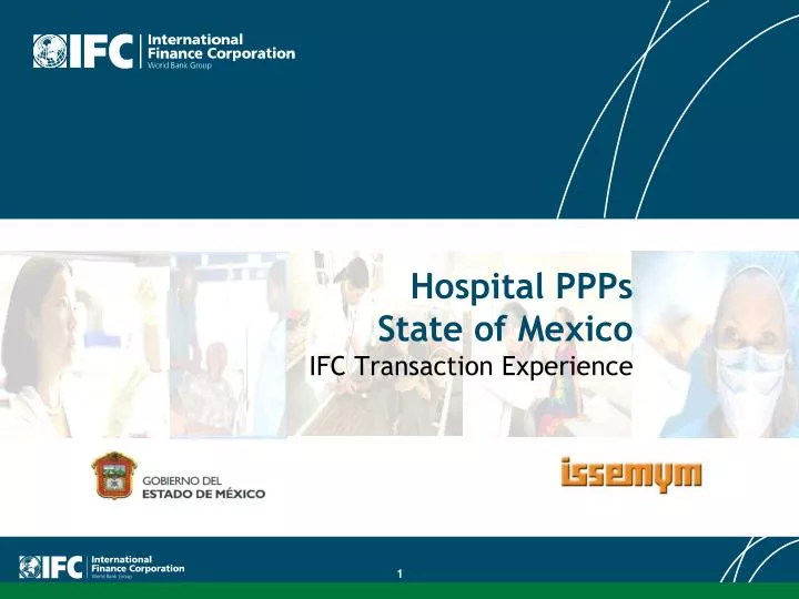 hospital ppps state of mexico ifc transaction experience n.