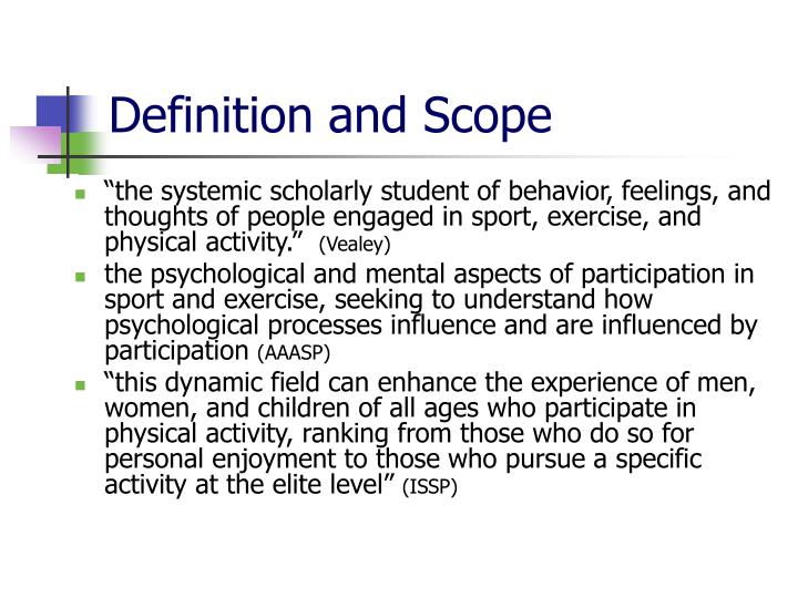 PPT Sport and Exercise Psychology PowerPoint Presentation ID1135064