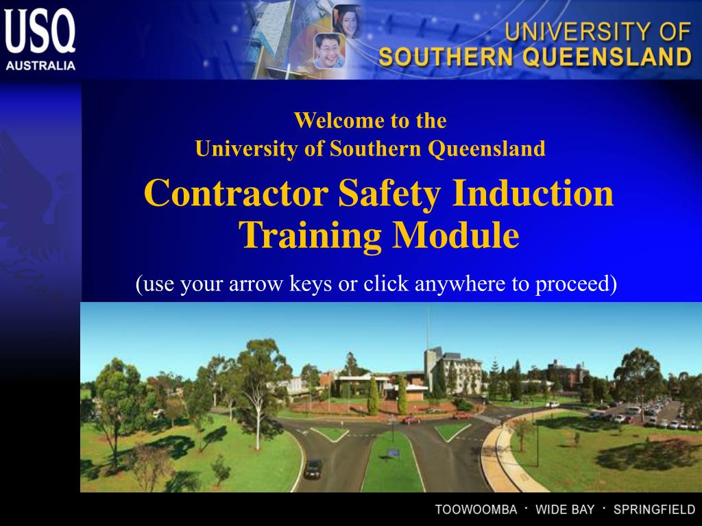 contractor induction powerpoint presentation
