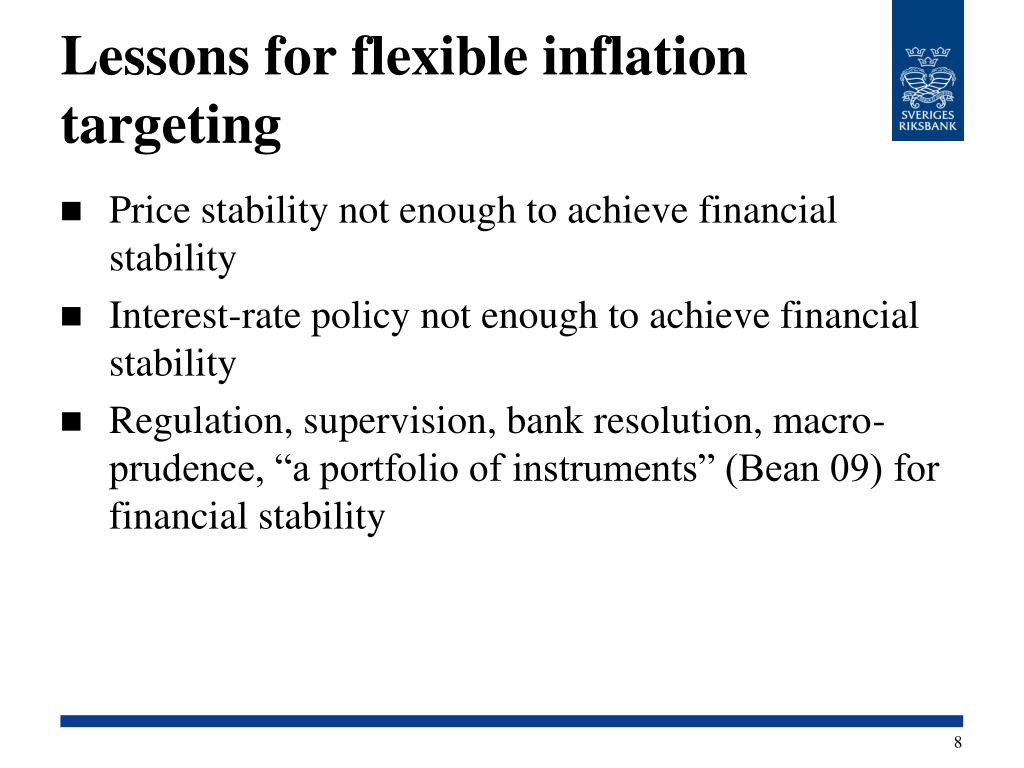 PPT Inflation Targeting After the Financial Crisis PowerPoint