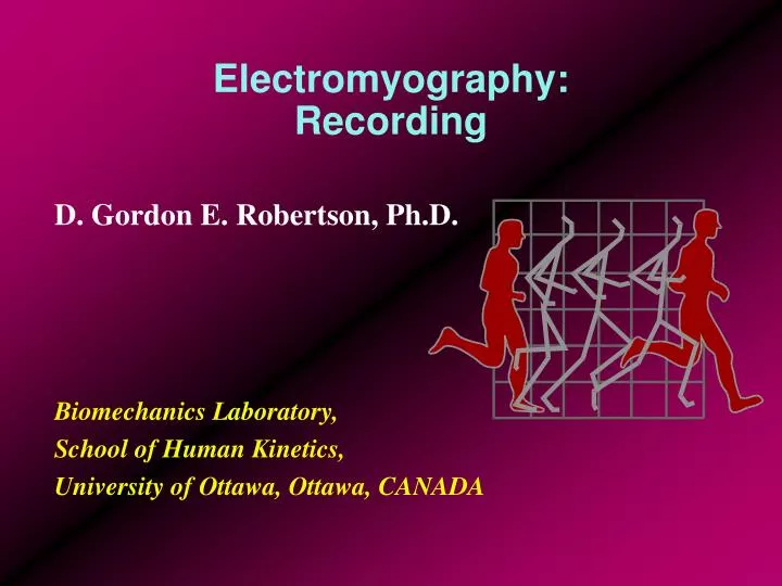 electromyography recording n.