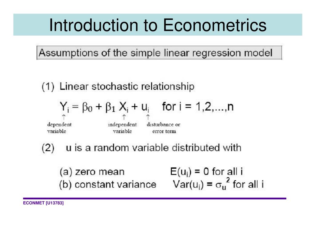 econometrics dissertation