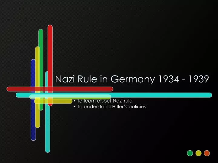 nazi rule in germany 1934 1939 n.