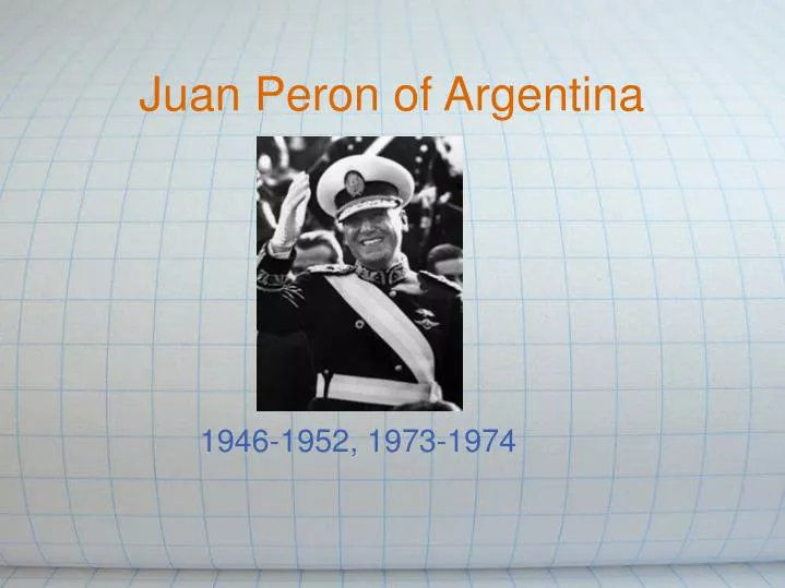 juan peron of argentina n.