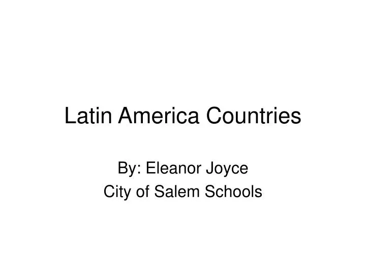 latin america countries n.