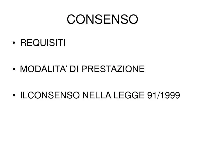 PPT CONSENSO PowerPoint Presentation, free download ID1138816