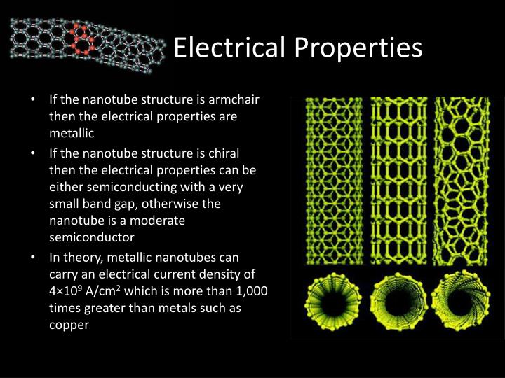 PPT Carbon Nanotubes PowerPoint Presentation ID1139545
