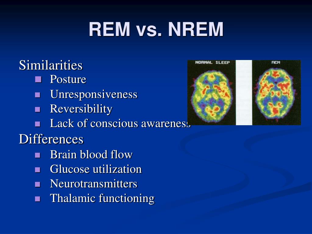 difference between rem and deep sleep