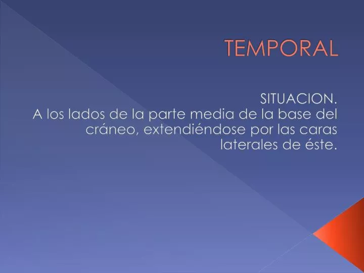 PPT - TEMPORAL PowerPoint Presentation, free download - ID:1140583