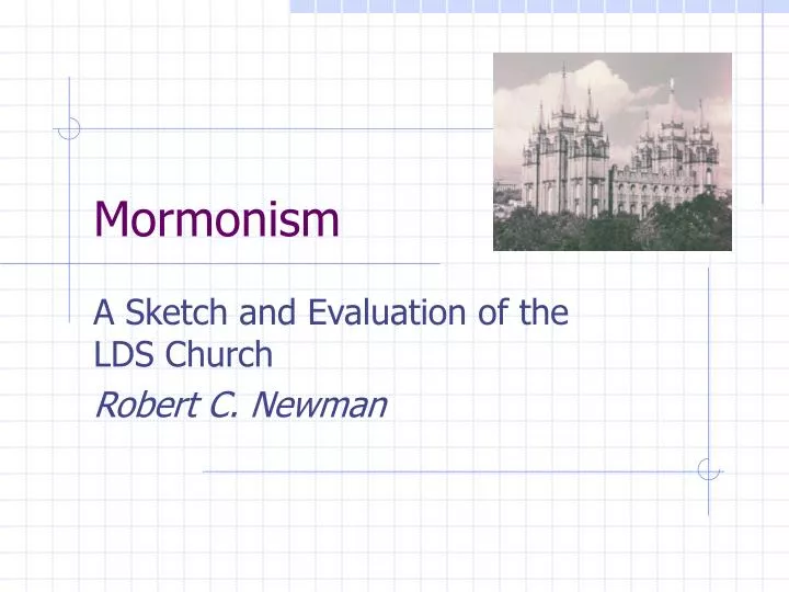 Lds Church Powerpoint Template