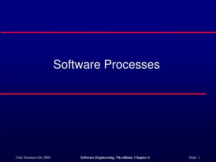 PPT - Software Processes PowerPoint Presentation, free download - ID ...