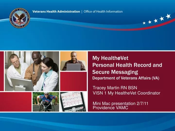 my health e vet personal health record and secure messaging department of veterans affairs va n.