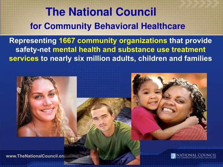 PPT - The National Council for Community Behavioral ...