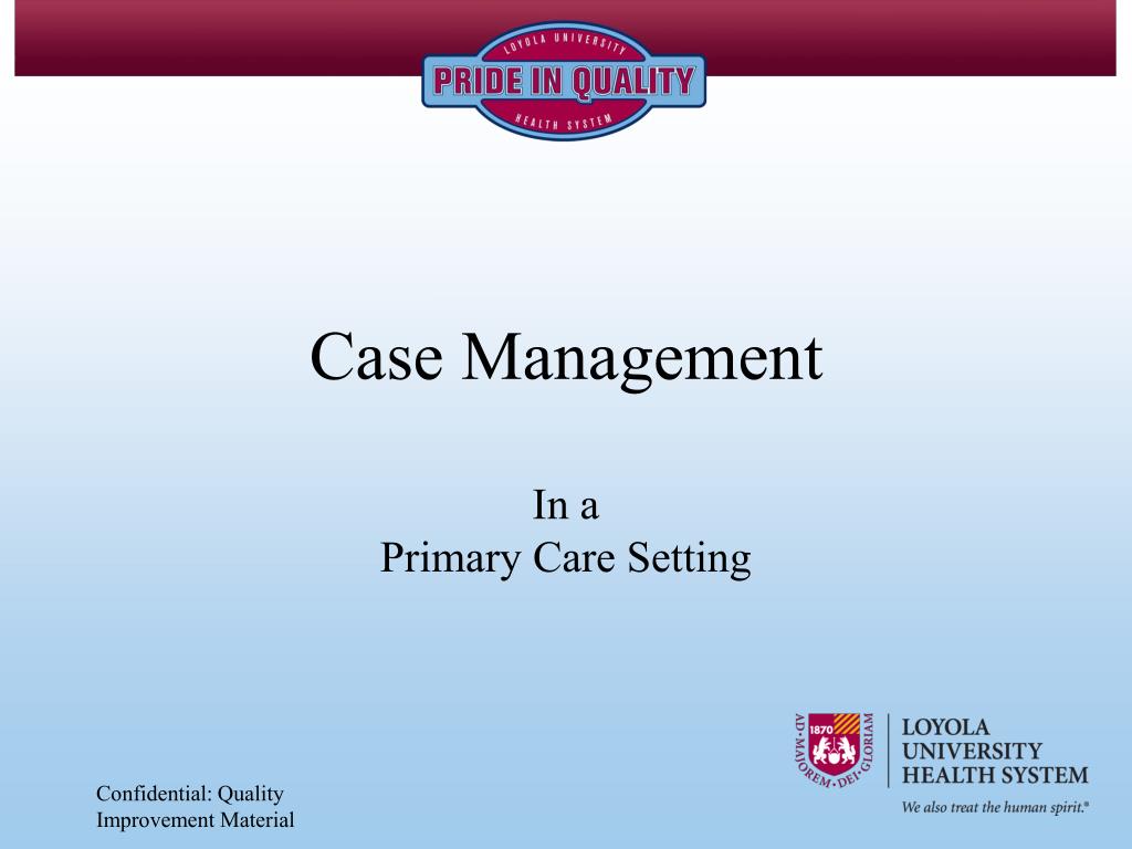 powerpoint presentation on case management