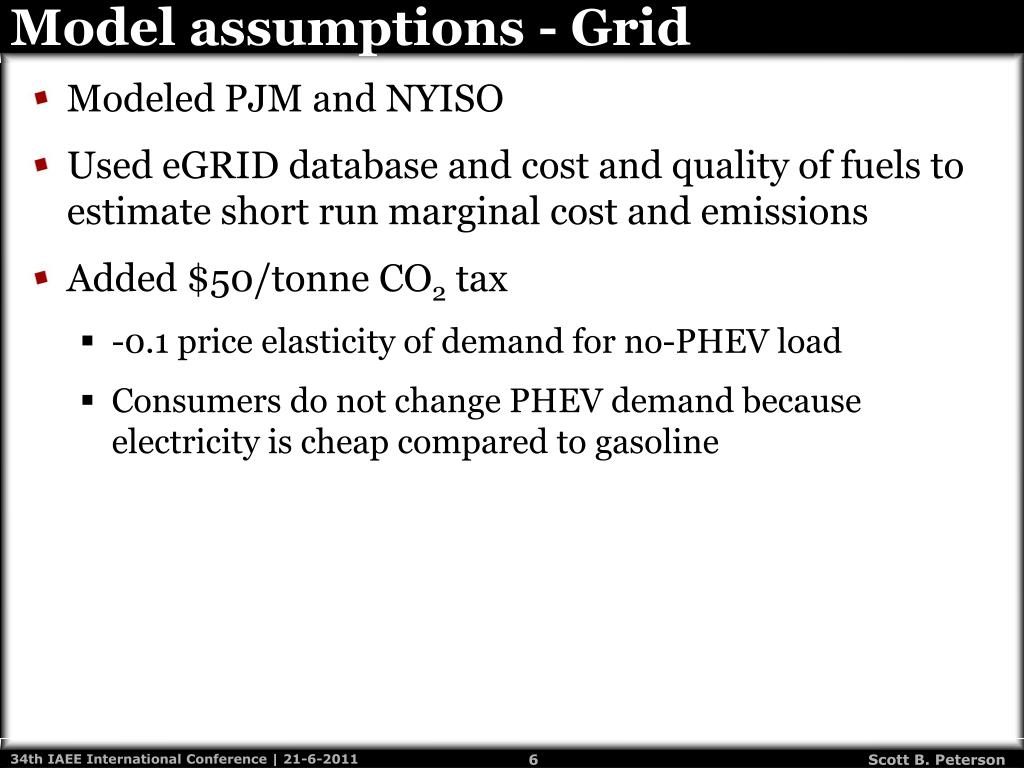 PPT - Net air emissions from electric vehicles: The effect of charging ...