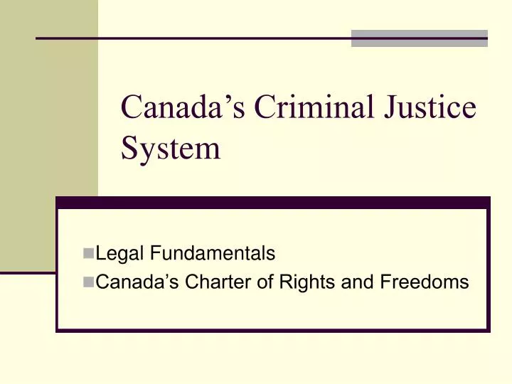 Ppt Canadas Criminal Justice System Powerpoint Presentation Free Download Id1148879 3953