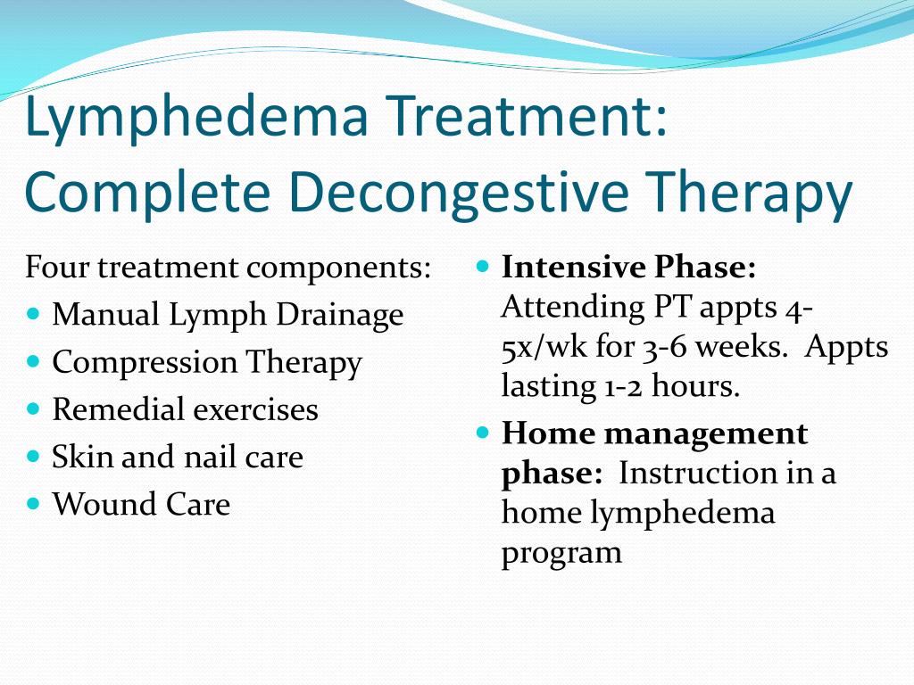 PPT - Lymphedema : Overview and Treatment Considerations PowerPoint