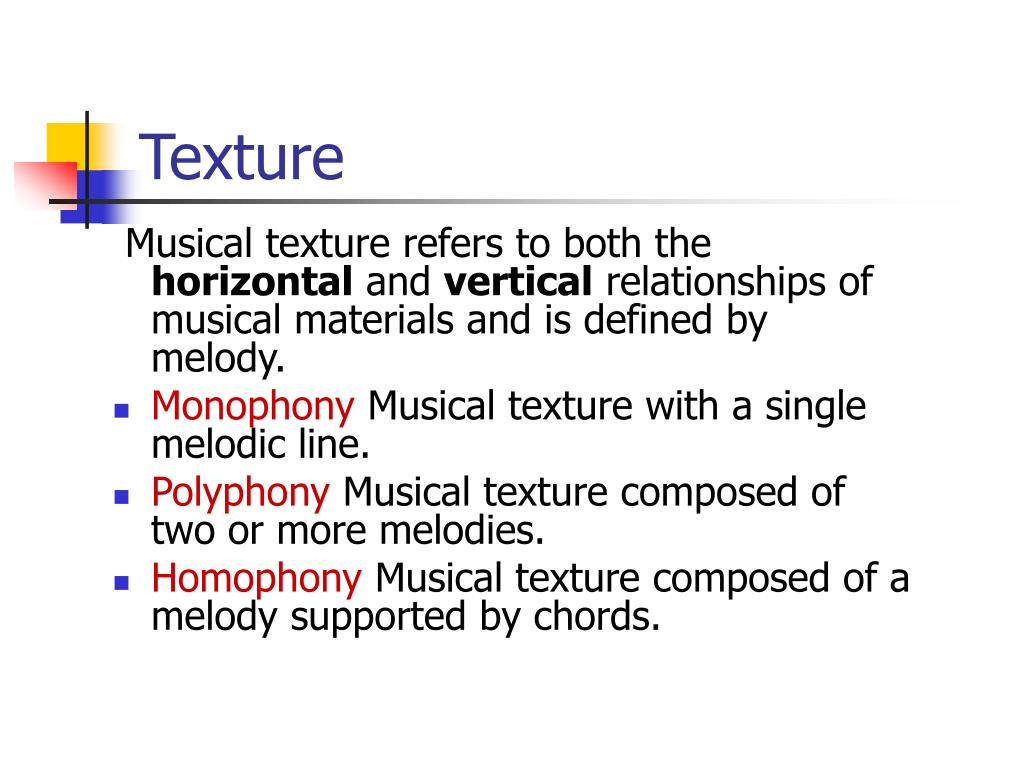 presentation definition in music