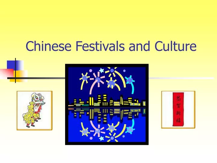 chinese festivals and culture n.