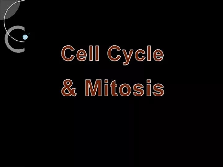 Cell Cycle PowerPoint Presentation, free download Biology Diagrams