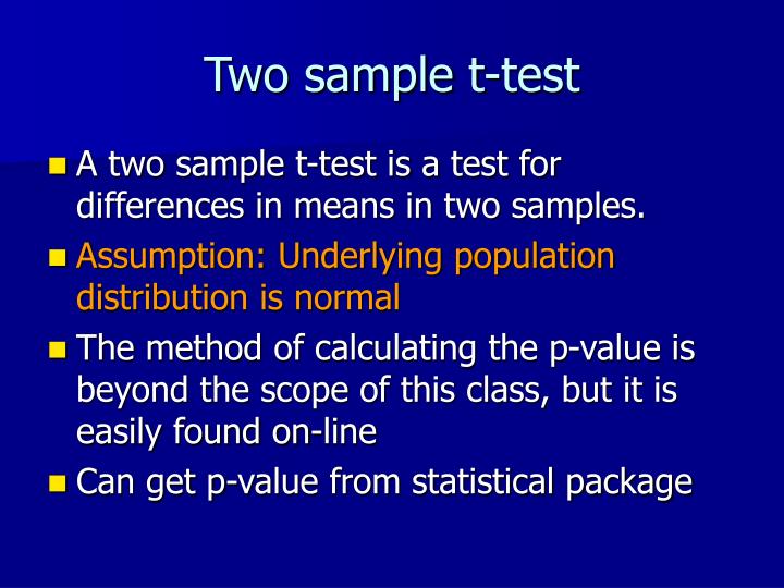PPT - Introduction to Biostatistics/Hypothesis Testing PowerPoint ...