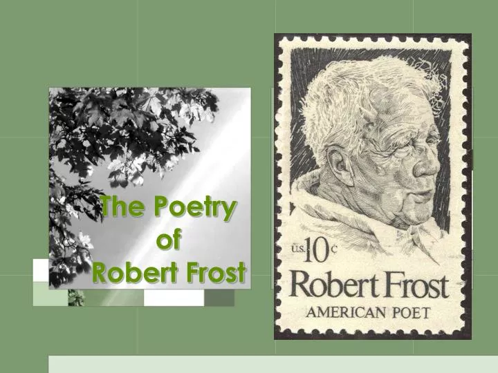 the poetry of robert frost n.