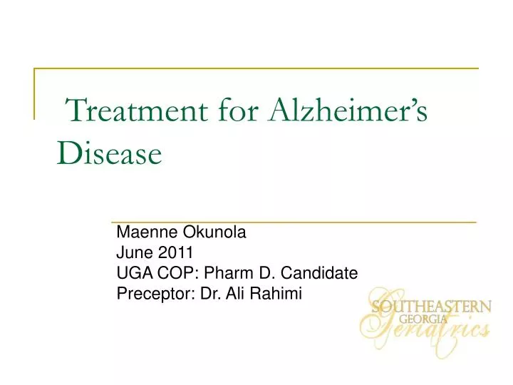 UCI Mind - Advances in Alzheimers Disease Treatment 