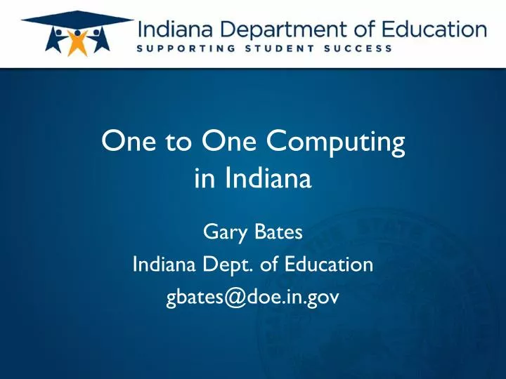 one to one computing in indiana n.