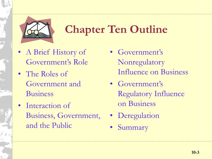 role of government in business