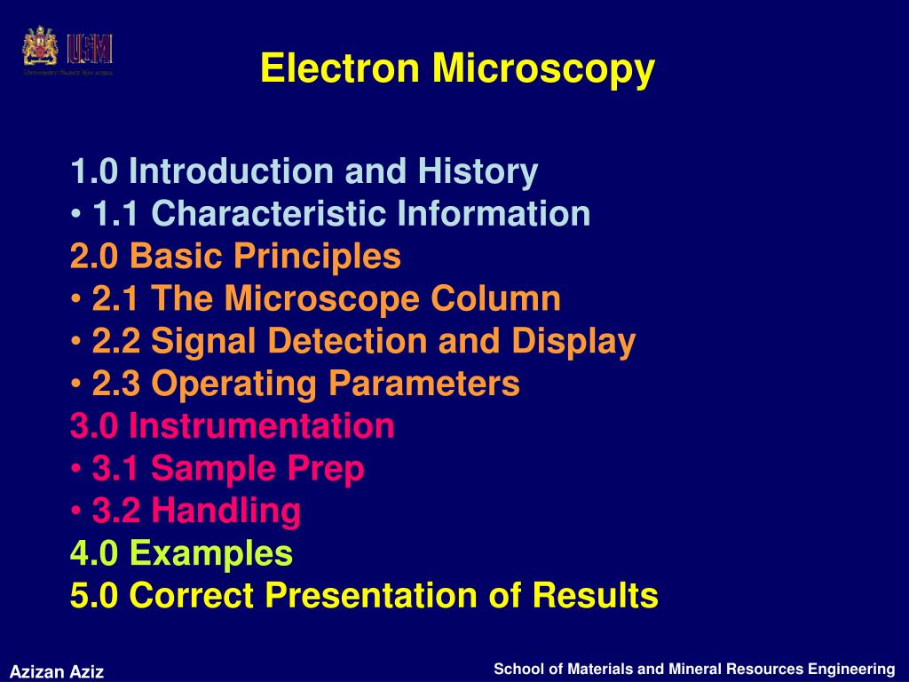 PPT - Electron Microscopy PowerPoint Presentation, free download - ID:1156815