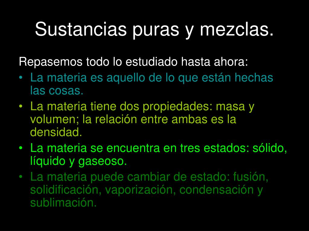 PPT Sustancias Puras Y Mezclas PowerPoint Presentation Free Download ID