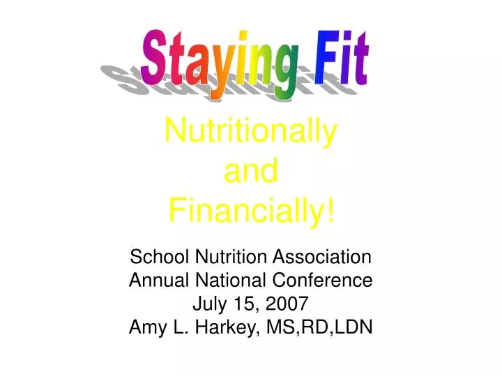 nutritionally and financially n.