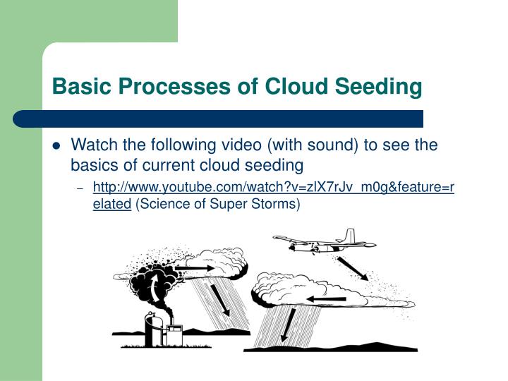 PPT - Grade 10 Science Cluster 4 Weather Dynamics: Cloud Seeding ...