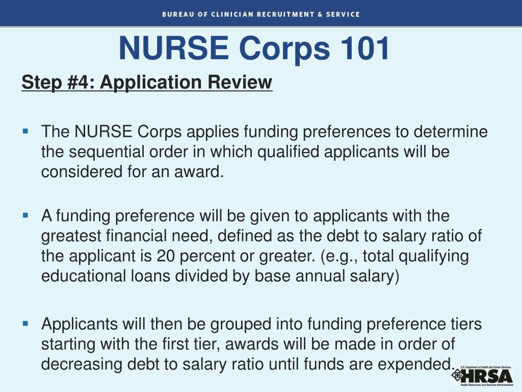 PPT NURSE CORPS LOAN REPAYMENT PROGRAM (Formerly known as Nursing