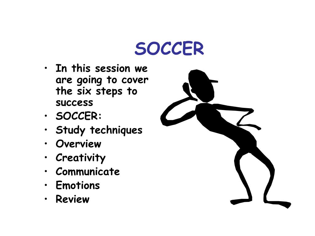 PPT - Six Steps to Success SOCCER PowerPoint Presentation, free ...