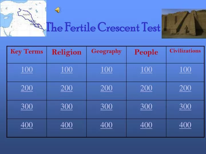 the fertile crescent test n.