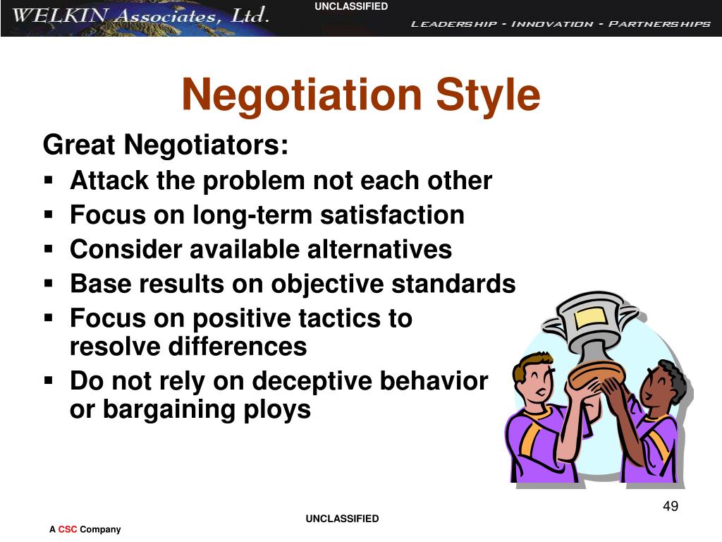 powerpoint presentation on negotiation skills