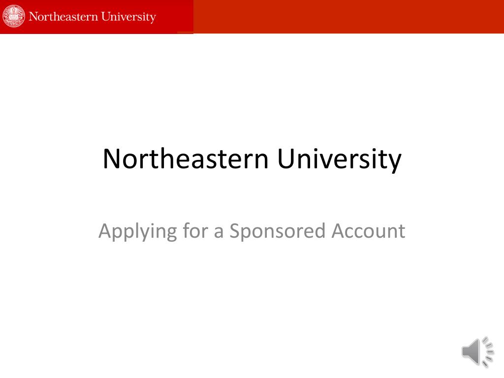 Northeastern University Powerpoint Template