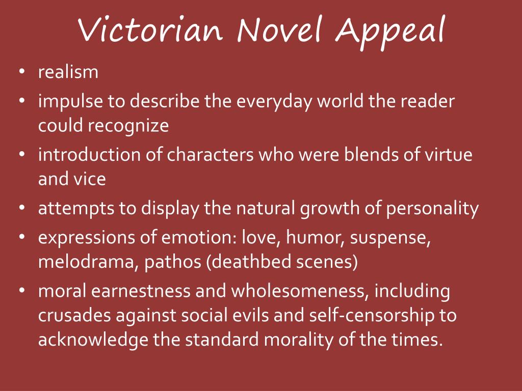 PPT - The Victorian Novel PowerPoint Presentation, free download - ID ...