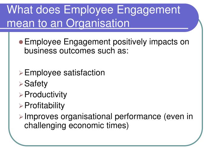 PPT - Employee Engagement in the Public Sector A Study of Engagement ...