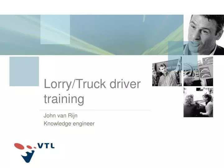 lorry truck driver training n.