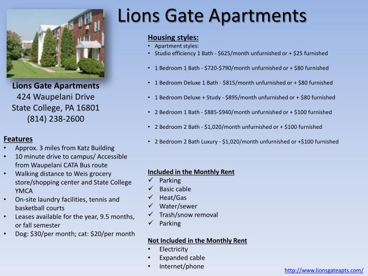 Lions Gate Luxury Apartments Lions Gate Luxury Apartments