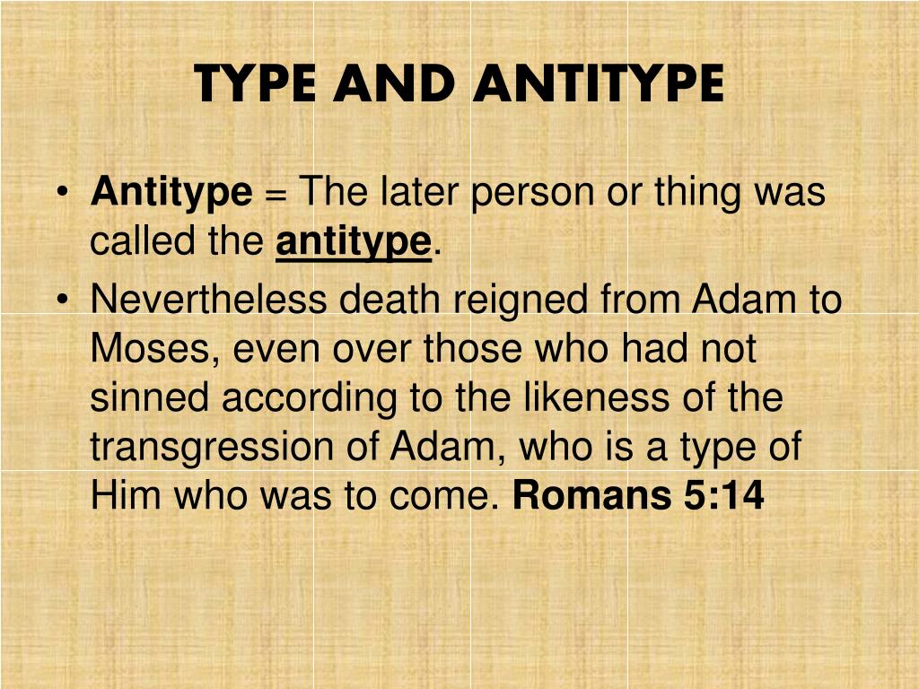 definiton of antetype