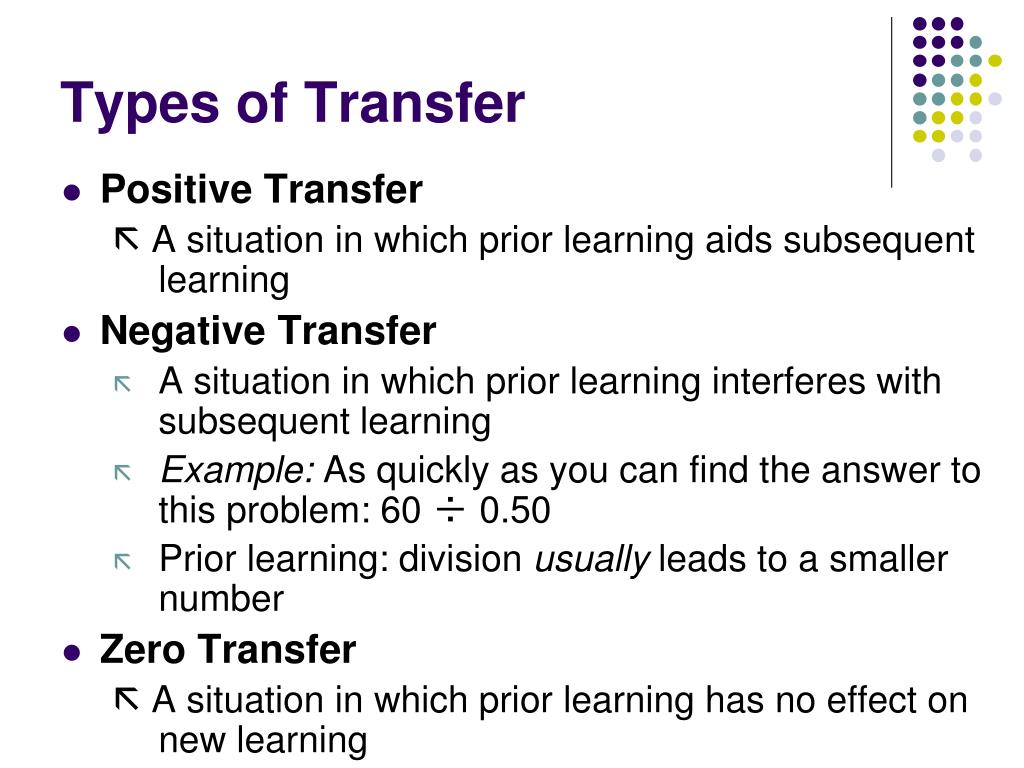 difference between transfer and assignment